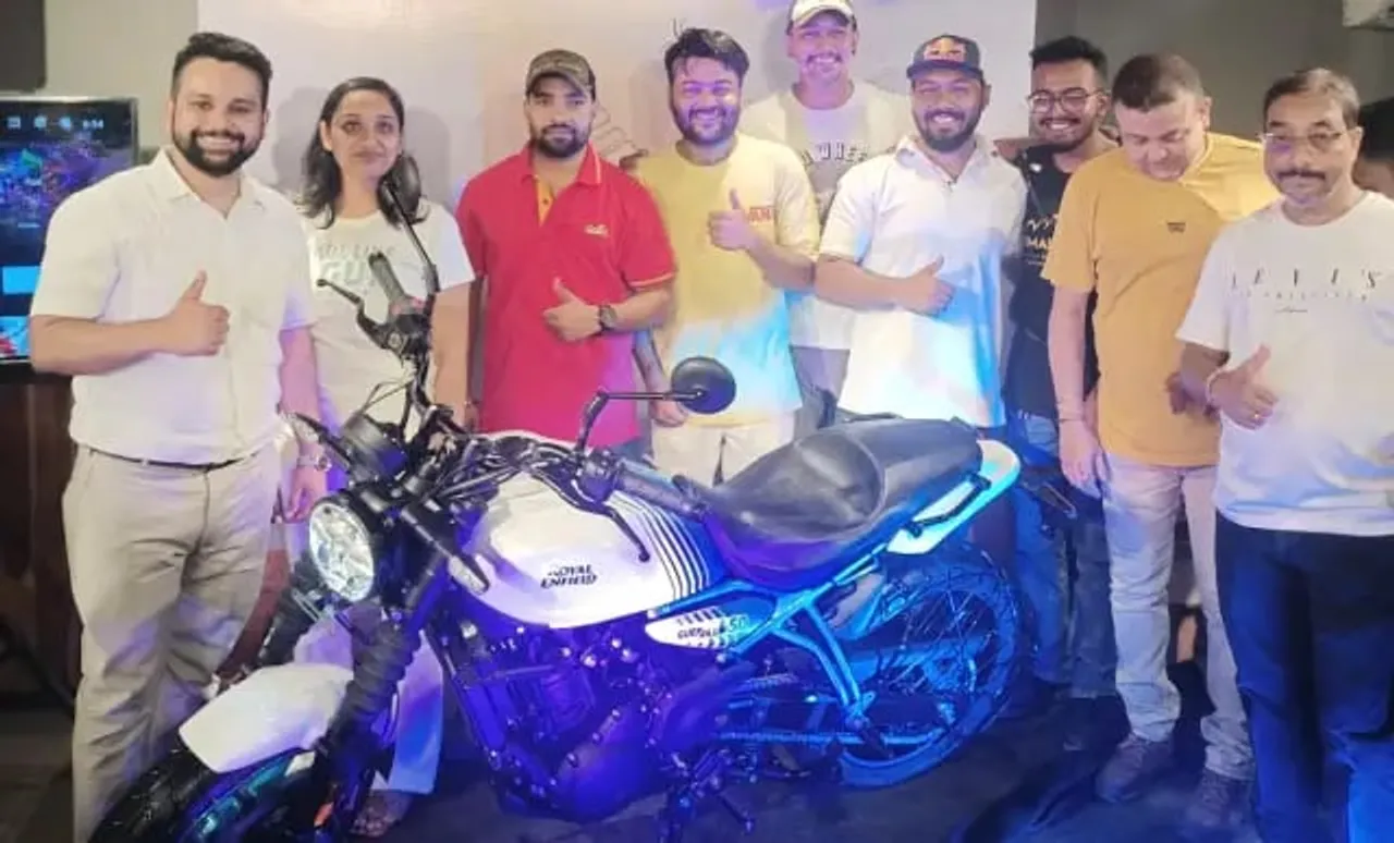 Royal Enfield Guerrilla 450 Unveiled In Guwahati